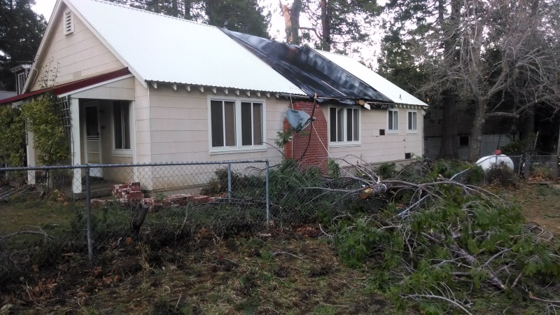 Damaged House